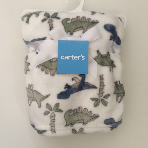 New carters dino baby blanket - dino,
