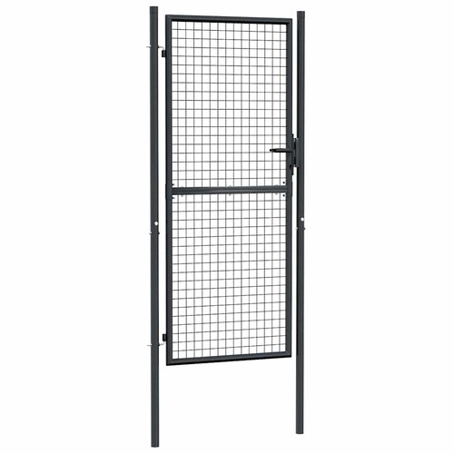 Mesh garden gate galvanised - mesh,