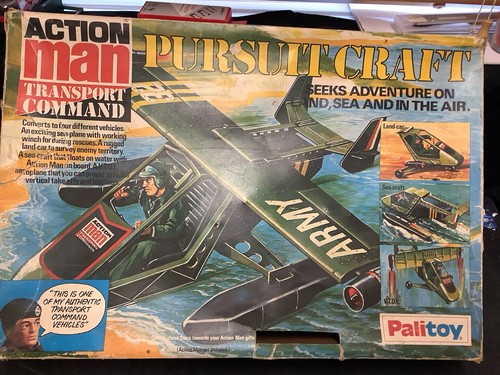 Vintage action man - man, pursuit
