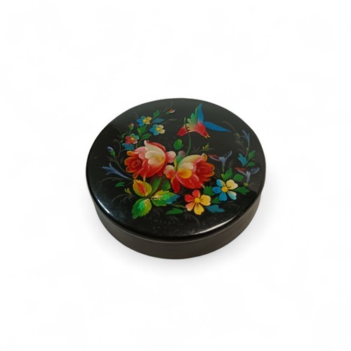 Russian paper mache pill - a,