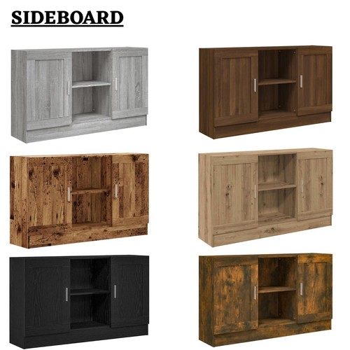 Sideboard highboard wooden - sideboard,