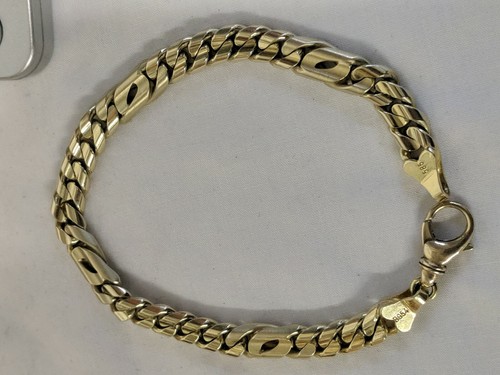 Solid gold curb fancy - ,