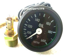 Smiths Replica oil temperature  for classic cars 80 -200 farenheit BB