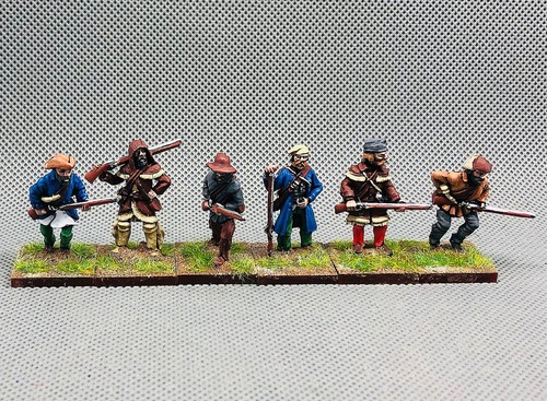 28mm french indian war painted - 28mm,