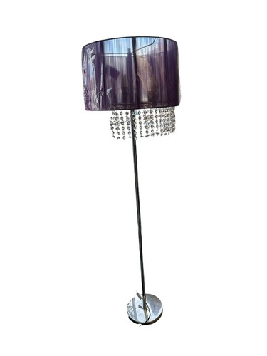 Large purple floor lamp and - purple,