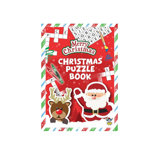 Christmas puzzle book - christmas,