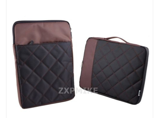 Black nylon laptop sleeve - laptop,