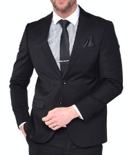 MEN'S BLACK FUNERAL SUIT 2