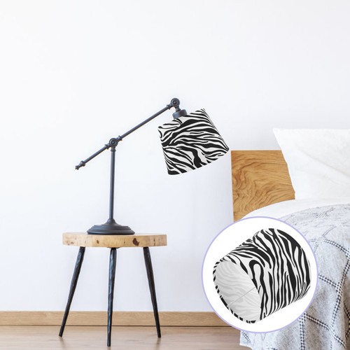 Zebra print table lamp - print,