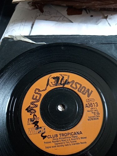 Wham club tropicana 7 - wham, [7"