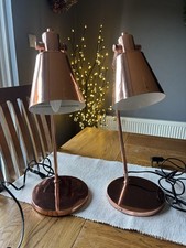 Pair Copper Coloured Metal