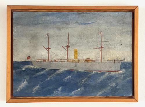 Steam ship naive folk - ship,