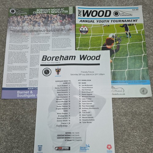 Mint borehamwood wimbledon - borehamwood, vs