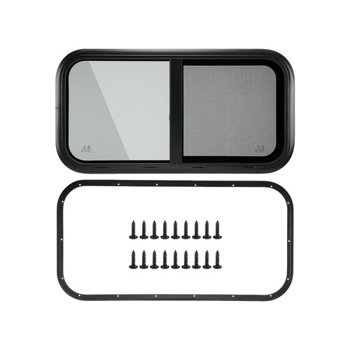Camper sliding opening window - sliding,