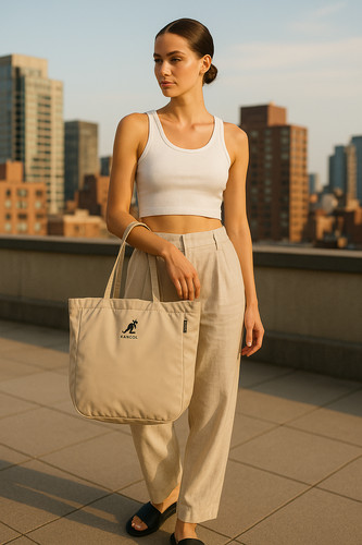 Kangol shoulder tote - kangol,