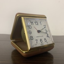 Vintage Westclox Hong Kong Travel Clock - Fully Working