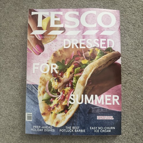 Tesco magazine july august - magazine, july/august