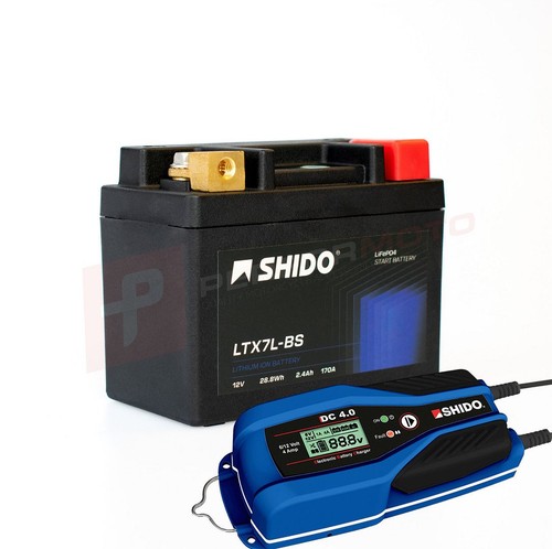Shido lithium battery and dc4 - shido,