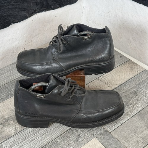 Kickers black leather - kickers, boots
