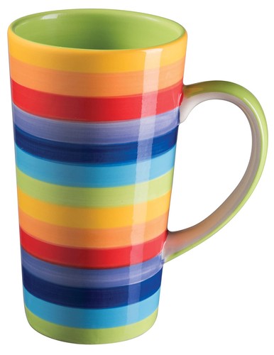 Hand painted rainbow stripe - rainbow,
