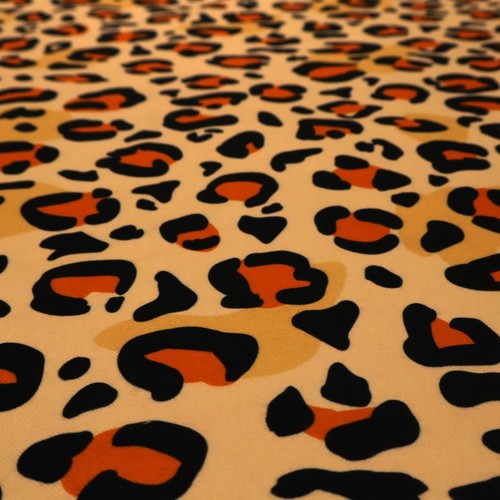 Brown leopard print upholstery - leopard,