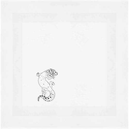 Leopard gecko cotton napkin - 'leopard,