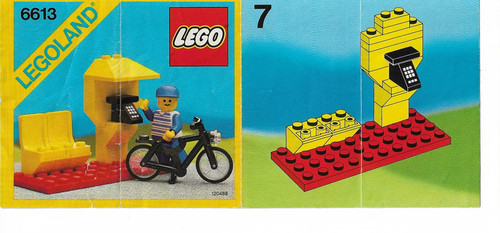Genuine lego instructions 6613 - lego,