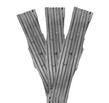 6ft x 2ft Garden Outdoor Expanding Trellis -GREY- Pack of 3