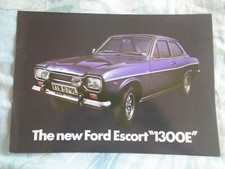 Ford Escort 1300E brochure Feb