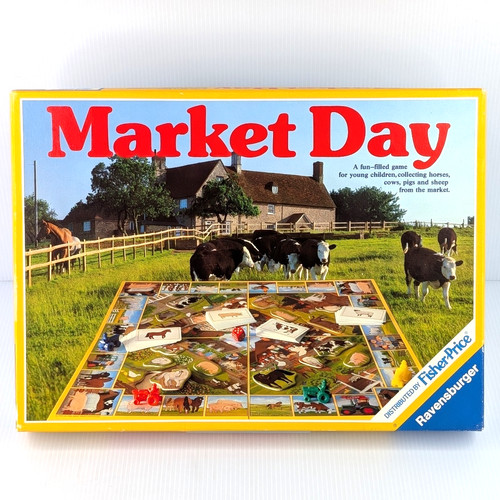Market day board game - day,