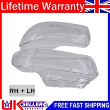 2x Front Headlight Lens Cover
