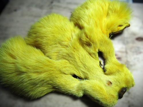 Ifs arctic fox mask yellow - ifs,