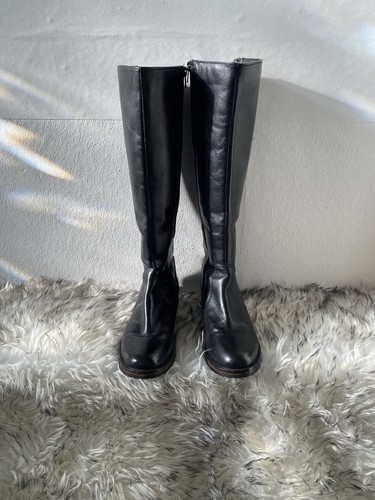 Knee high ravel leather - high, boots