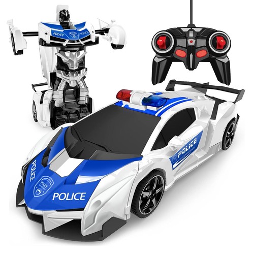 Transforming police car - 2, in