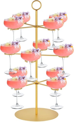 Champagne tower metal cocktail - tower,
