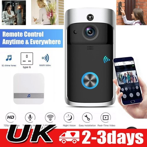 Wireless wifi video doorbell - wireless,