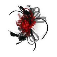 Women Flower Feathers Royal