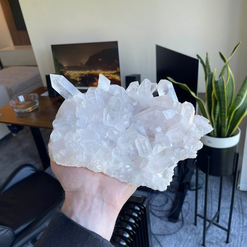 Large natural clear quartz - large,