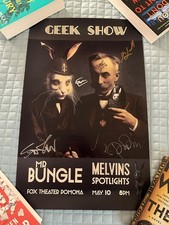 Mr Bungle Concert Poster Autographed 05/10/2023 LA 13x18 Sold Out SUPER RARE!!!