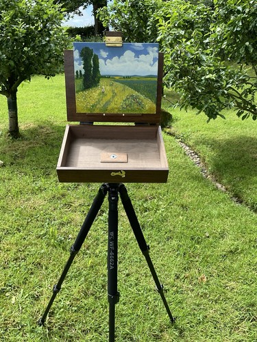 Artists compact wooden pochade - wooden,