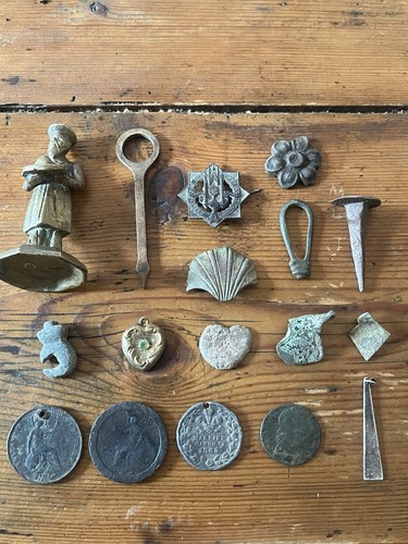 Antique various metal - various,