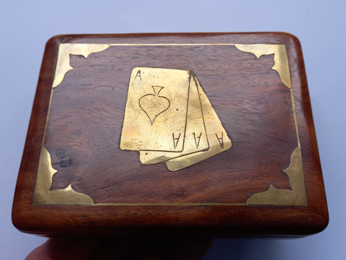 Vintage sheesham wood playing - sheesham,