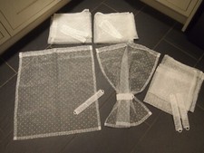 Curtain sets for wooden outdoor Wendy play house - curtain set for 4 windows