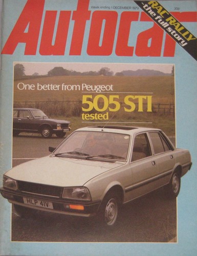 Autocar magazine december - autocar,