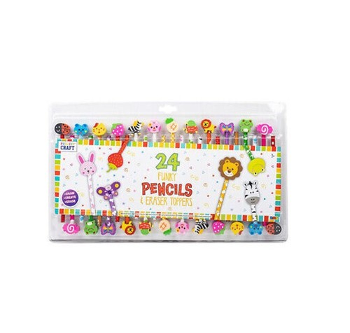 Set funky pencils fun - 24,