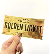 Willy Wonka Chocolate Golden