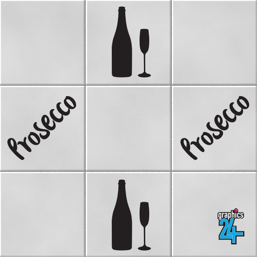 Prosecco vinyl wall tile - vinyl,