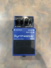 Boss SY-1 Guitar Synthesizer Effects Pedal 121 Synth Sounds, Latency-Free