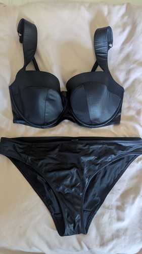 Panache sexy wet look black - wet,