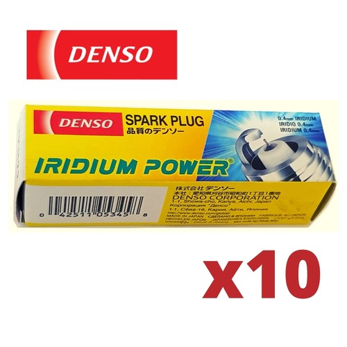 10x denso iridium spark plugs - iridium,